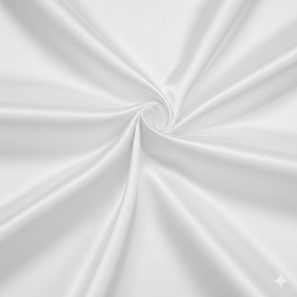 Weißes One-Shoulder Minikleid mit Drapierung