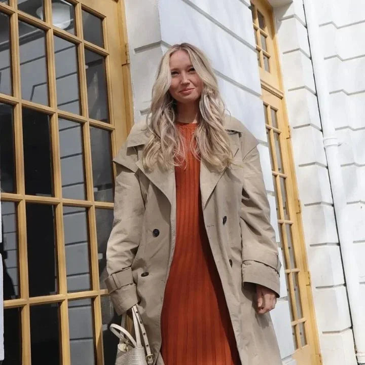 Women’s sleeveless A-line maxi dress in lightweight fabric, featuring a pleated design and a flowy silhouette for ease of…